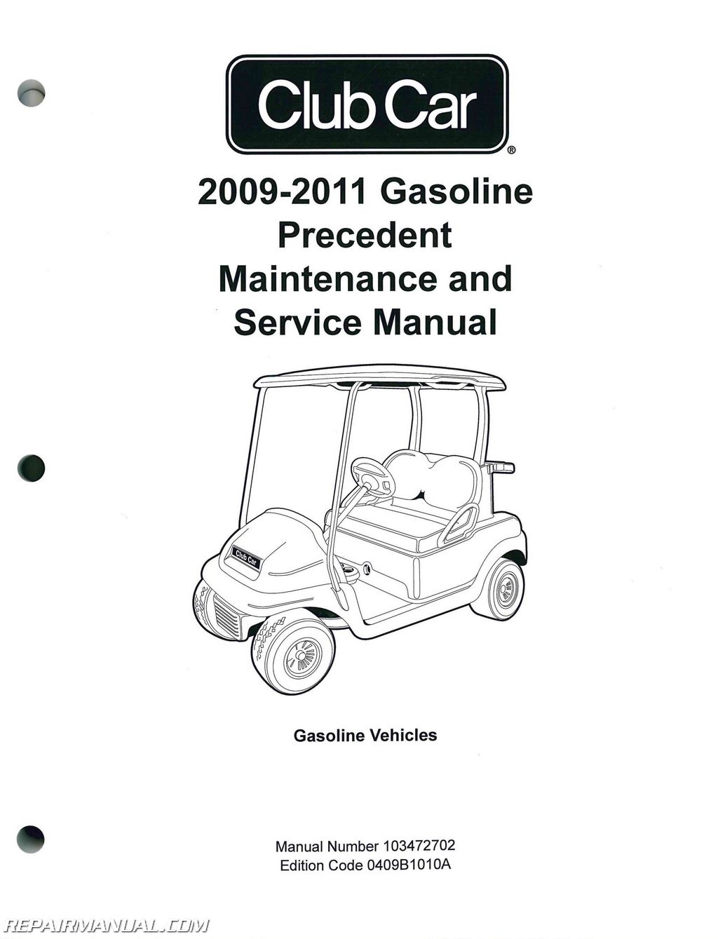 Club Car Service And Repair Manual