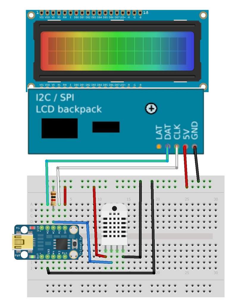 Serial Lcd Display Project