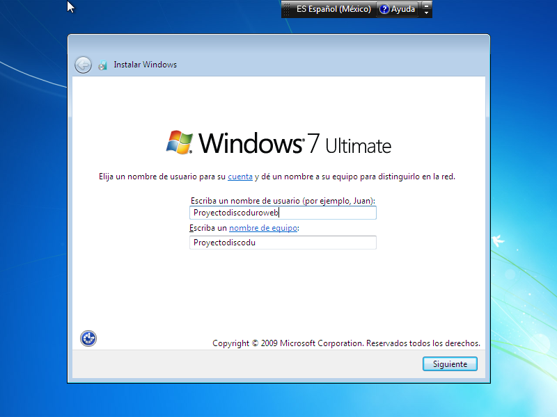 Windows xp ue sp3 2009